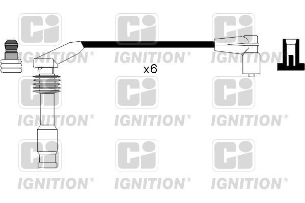 QUINTON HAZELL Augstsprieguma vadu komplekts XC670